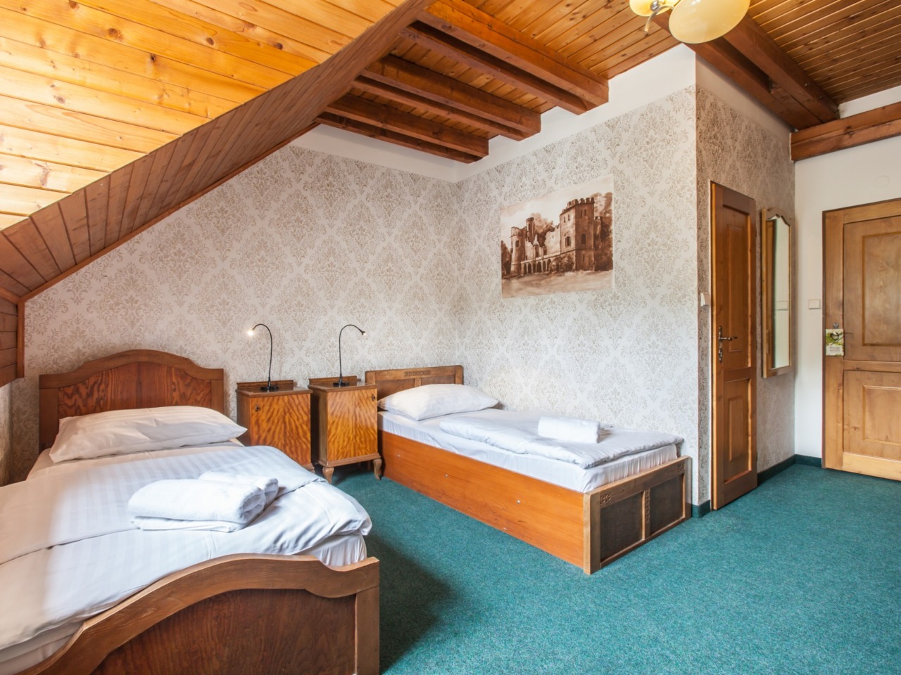 Ubytování v Art Wine Hall v Hotelu Kurdějov