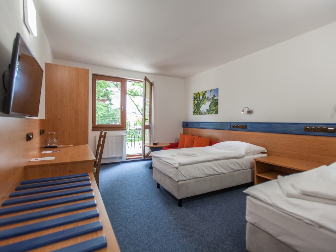 Ubytování v hotelovém domě Vinař v Hotelu Kurdějov