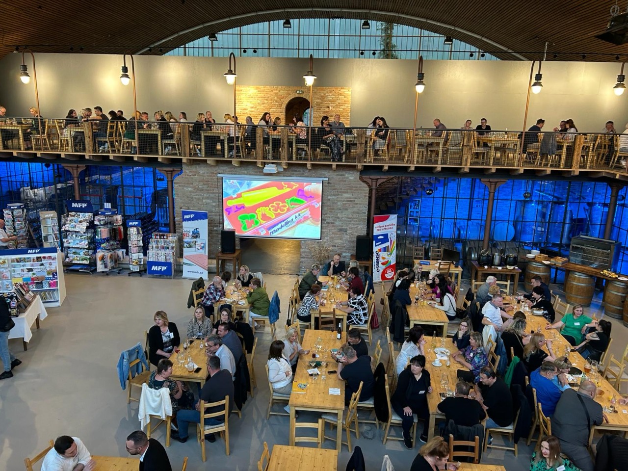 Hlavní sál Art Wine Hall v Hotelu Kurdějov