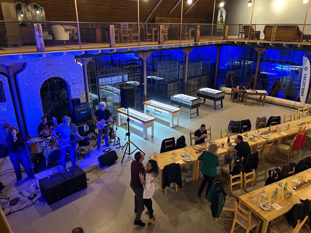 Hlavní sál Art Wine Hall v Hotelu Kurdějov