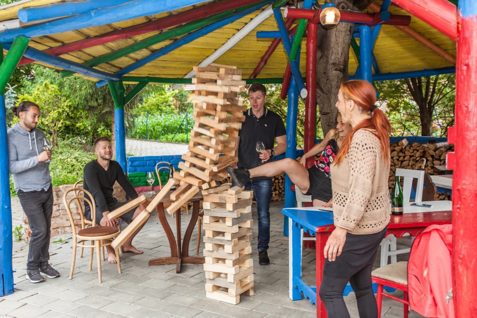 Selský víceboj v Hotelu Kurdějov
