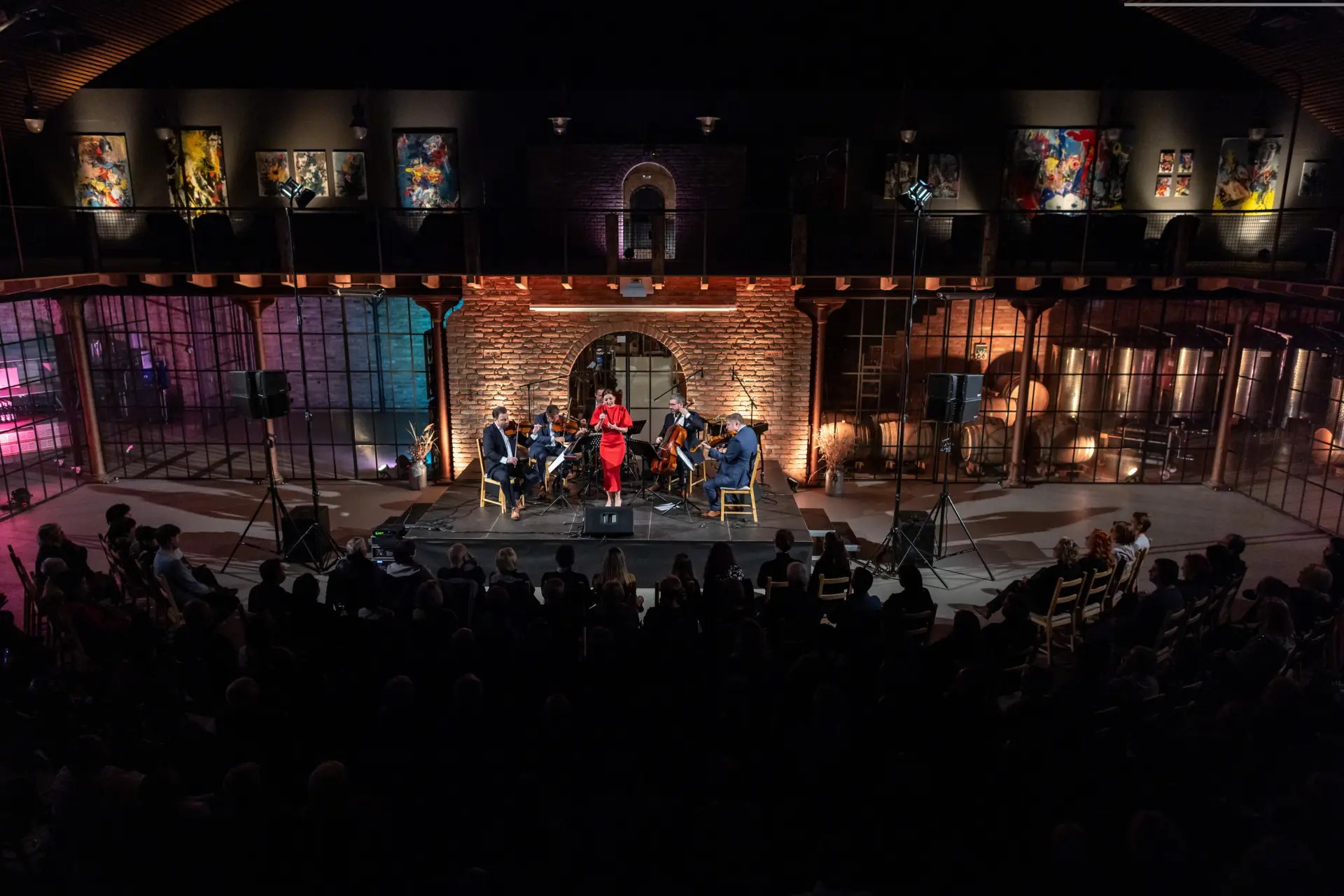 Dasha v Art Wine Hall v Hotelu Kurdějov