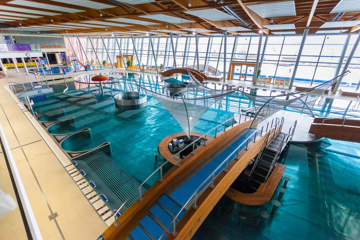 Aqualand Moravia v okolí Hotelu Kurdějov